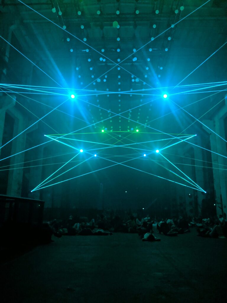 Laser Displays for Festivals